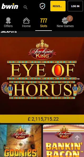 Bonussen beschikbaar BWIN BE